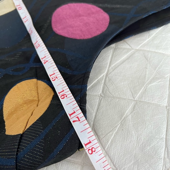 NWT Maeve anthropologie petite xs black motif circles sleeveless dress. - Picture 10 of 13